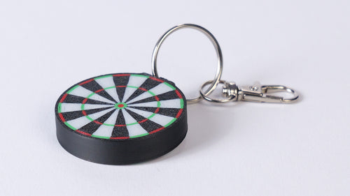 Schlüsselanhänger Dartscheibe